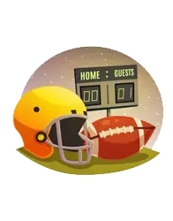 American football betting. 